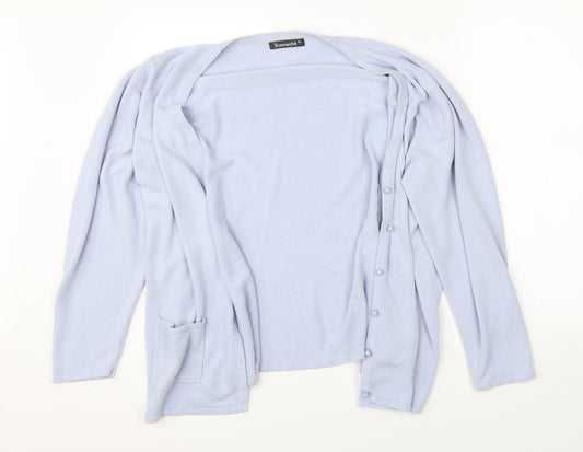 Womens UK Size XL Bonmarché Blue Cardigan Jumper