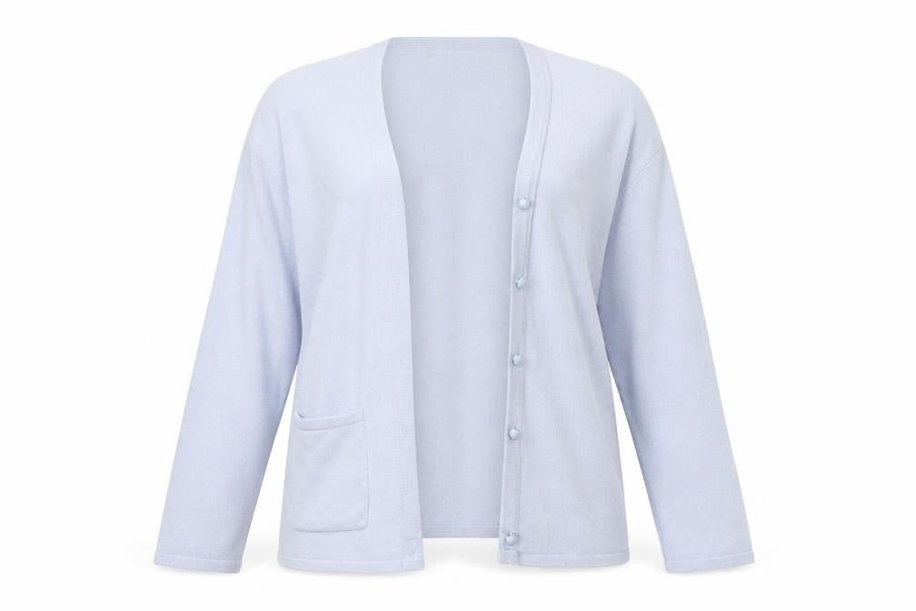 Bonmarché Womens Blue Cardigan Jumper Size XL