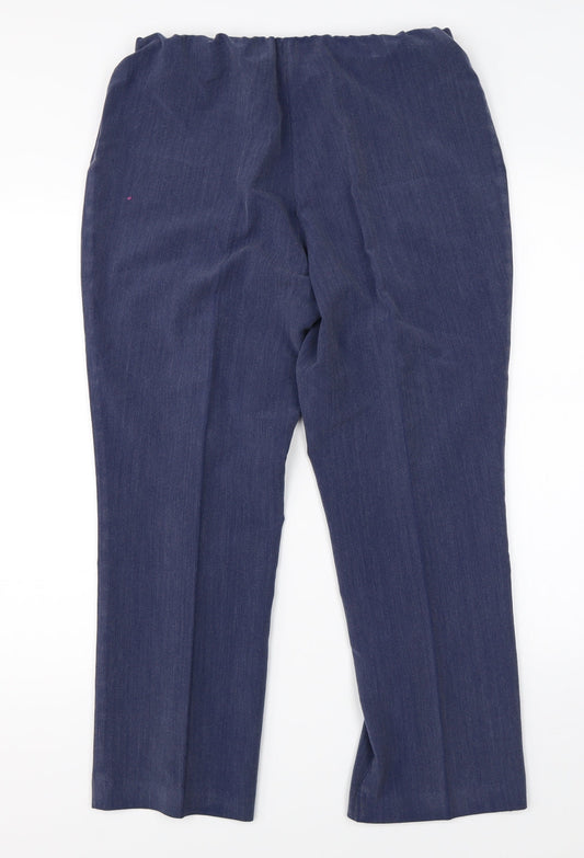 Classic Womens Blue   Trousers  Size 12 L26 in