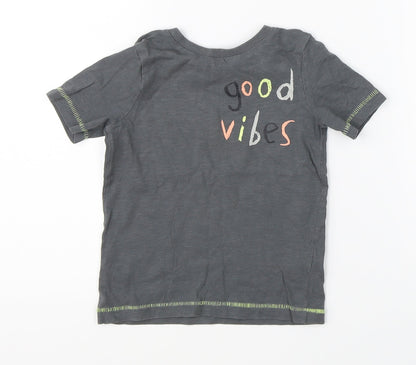 TU Baby Grey   Basic T-Shirt Size 12-18 Months