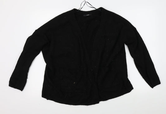 George Womens Black   Cardigan Jumper Size L