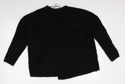 George Womens Black   Cardigan Jumper Size L