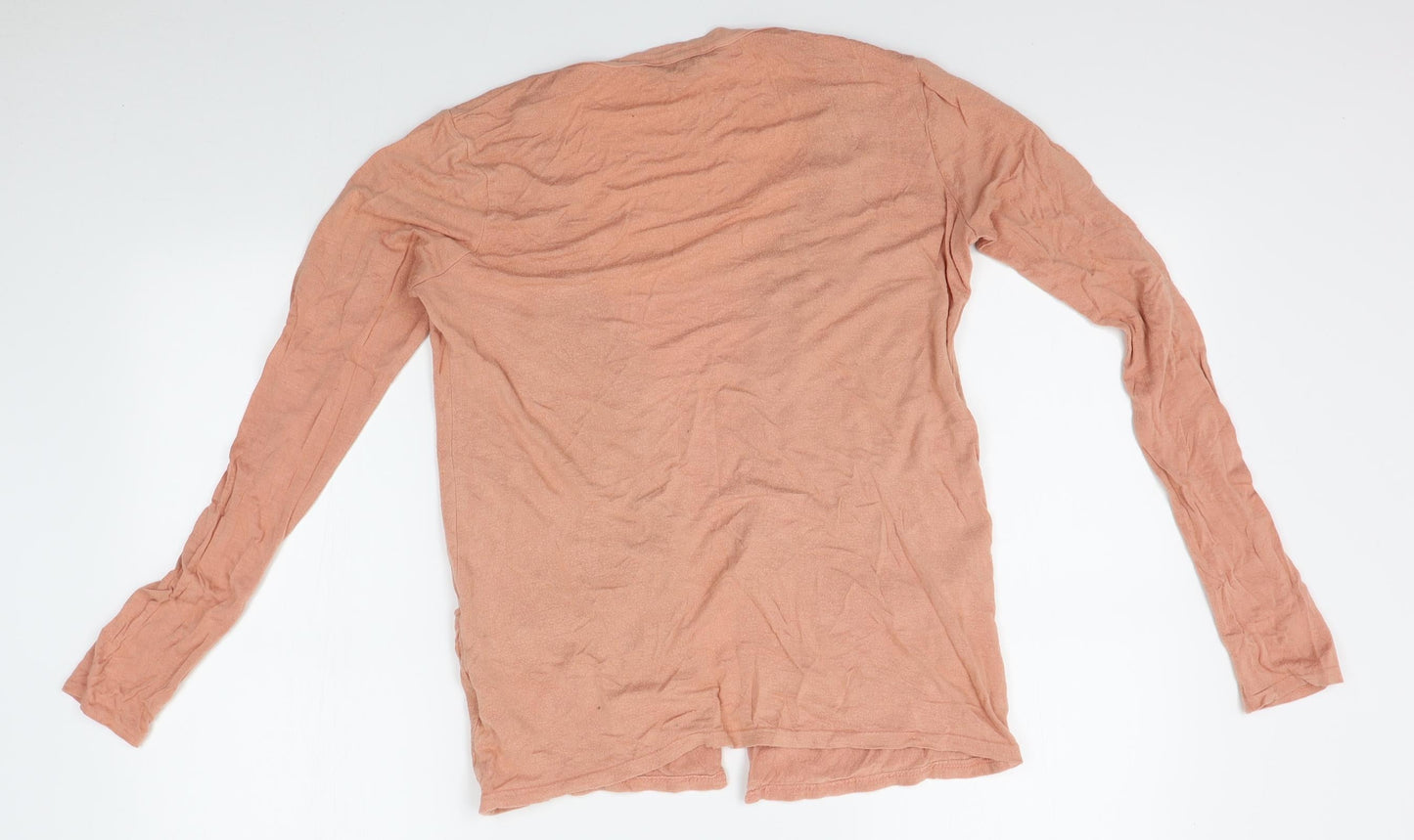 Womens UK Size 10 New Look Orange Cardigan Jumper