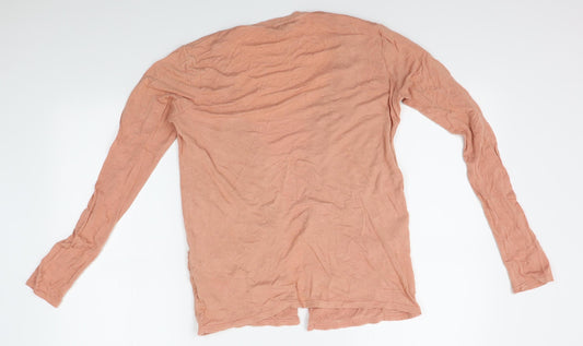 Womens UK Size 10 New Look Orange Cardigan Jumper