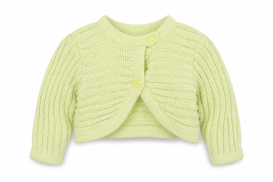 tout petits Girls Yellow   Cardigan Jumper Size 6-9 Months