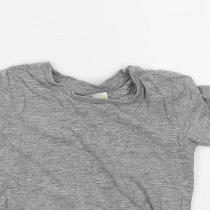 Mothercare Baby Grey   Basic T-Shirt Size 12-18 Months