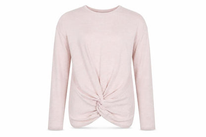 Primark Girls Pink   Pullover Jumper Size 14-15 Years  - tie detail