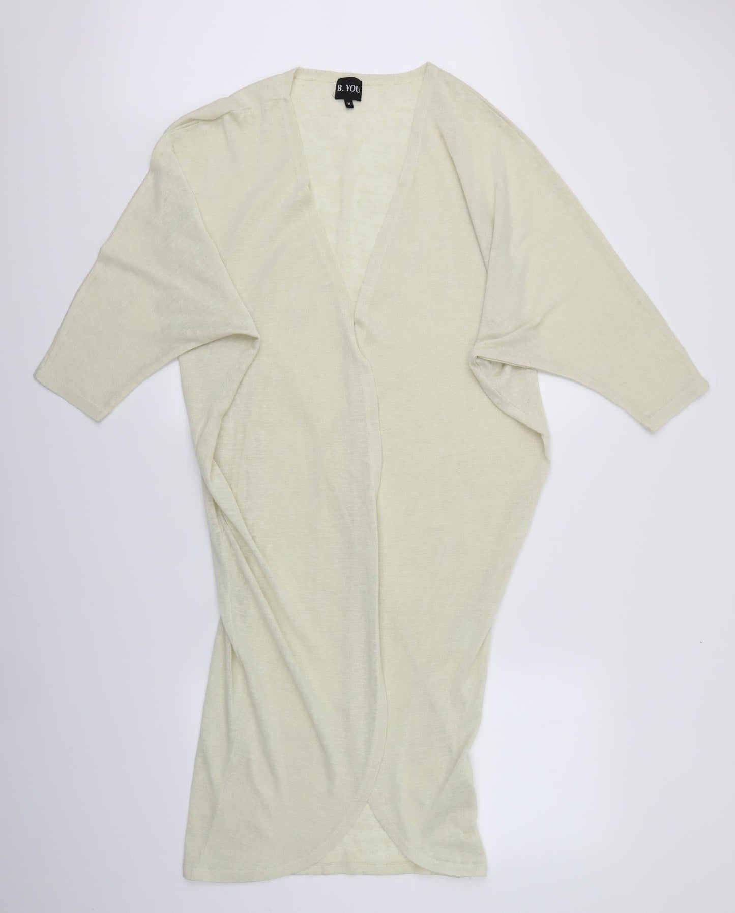 B. You Womens Yellow   Cardigan Jumper Size M