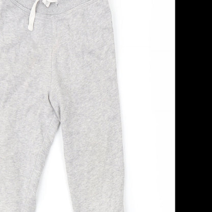 H&M Girls Grey   Sweatpants Trousers Size 7-8 Years