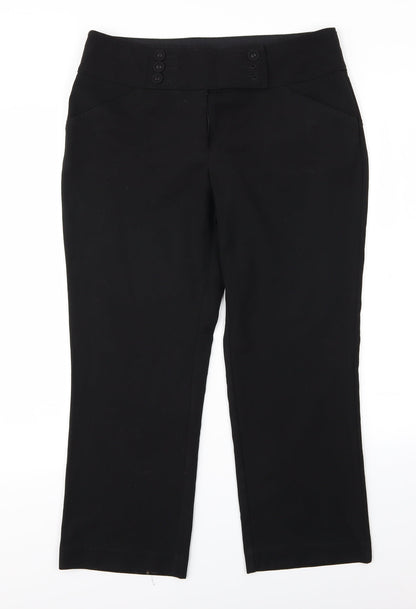 NEXT Womens Black   Trouser Suit Suit Trousers Size 10 L30 in