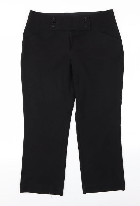 NEXT Womens Black   Trouser Suit Suit Trousers Size 10 L30 in