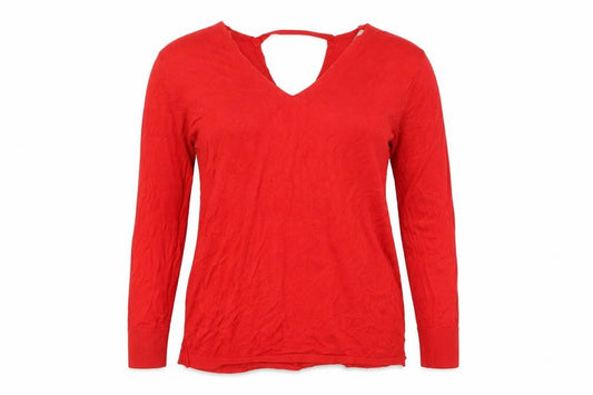 Peacocks Womens Red   Pullover Jumper Size 16