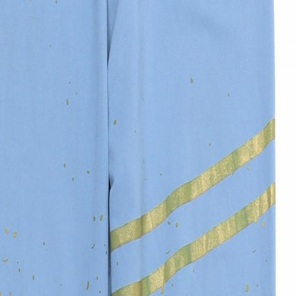 Womens UK Size  Preworn   Blue Leggings