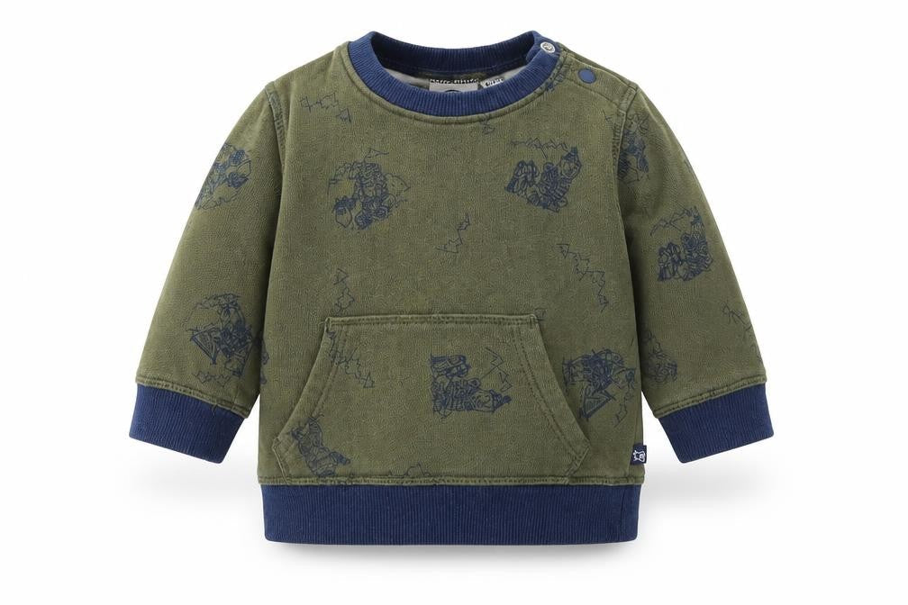 La Compagnie des Petits Baby Green   Pullover Jumper Size 6-9 Months