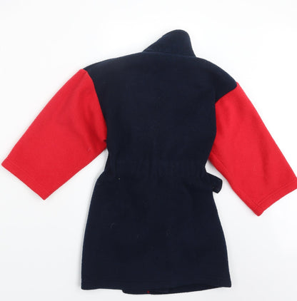 Marks and Spencer Boys Blue Geometric   Robe Size 4-5 Years  - England