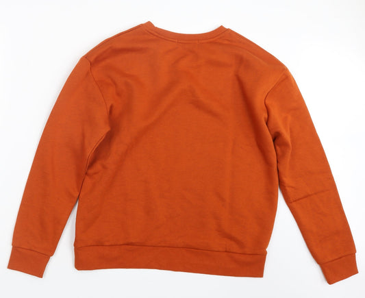 Primark Womens Orange   Pullover Jumper Size 10