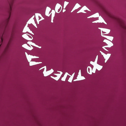 H&M Mens Purple   Pullover Jumper Size L