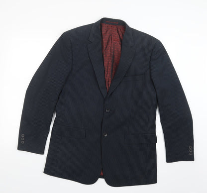 Mens UK Size 38 Skopes Regular Blue Suit Jacket