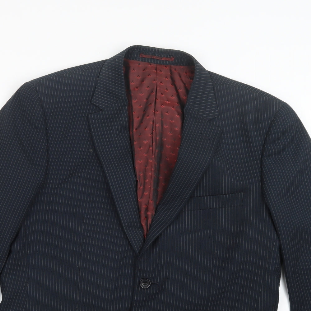 Mens UK Size 38 Skopes Regular Blue Suit Jacket