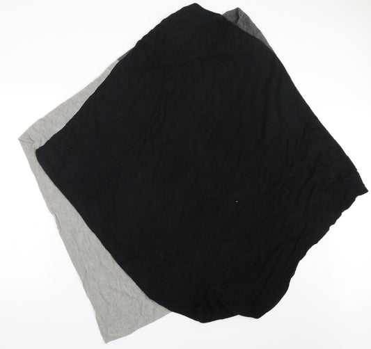 F&F Womens Black  Knit Cape Jumper One Size