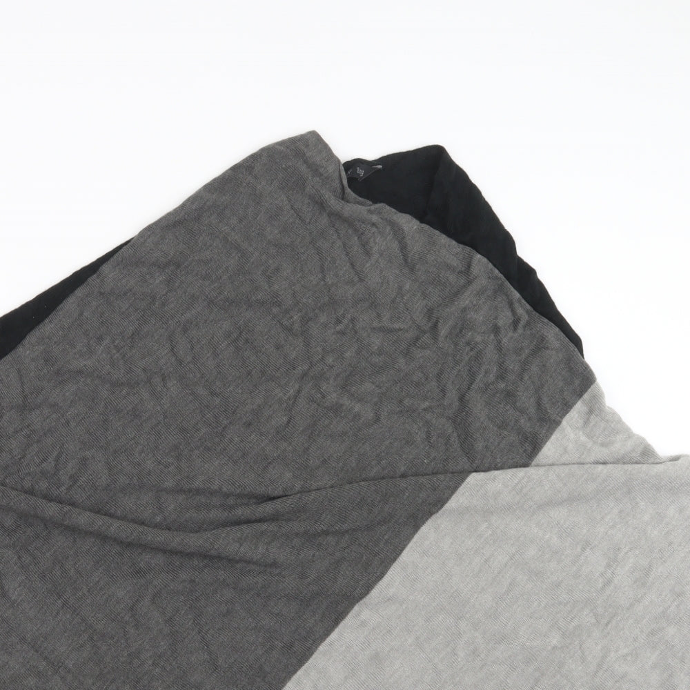 F&F Womens Black  Knit Cape Jumper One Size