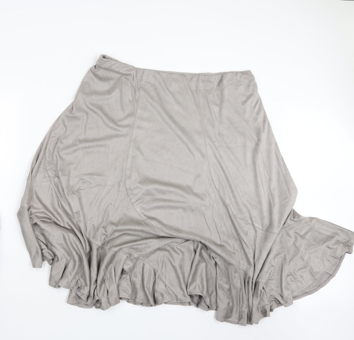 Damart Womens Grey   A-Line Skirt Size 22