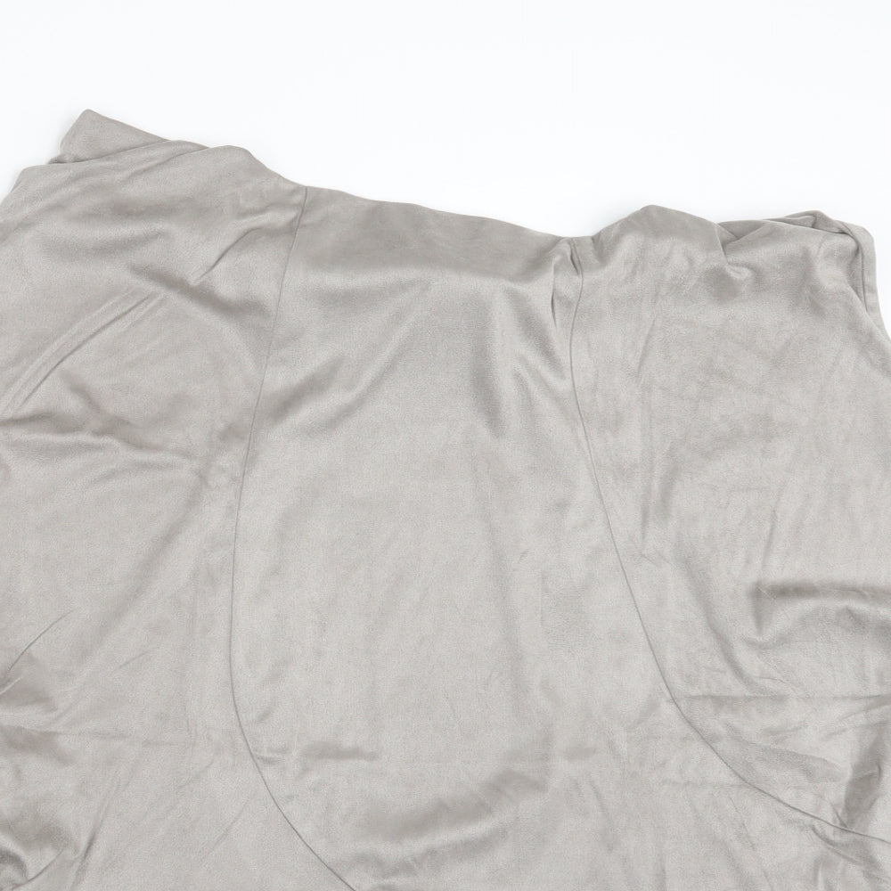 Damart Womens Grey   A-Line Skirt Size 22