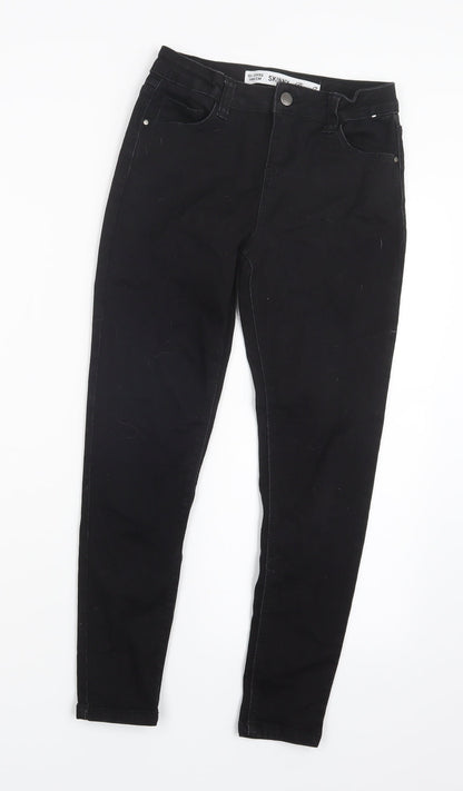 Denim Co. Girls Black  Denim Skinny Jeans Size 10-11 Years