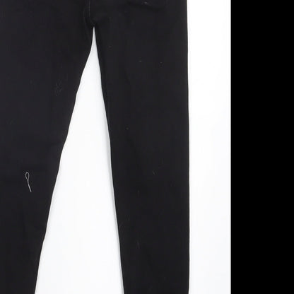Denim Co. Girls Black  Denim Skinny Jeans Size 10-11 Years
