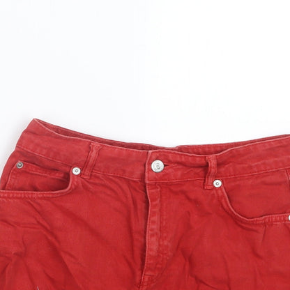Womens UK Size 10 Topshop Straight & Pencil Denim Skirt