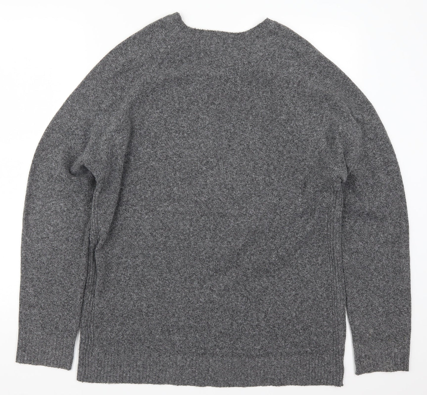 Primark Mens Grey  Knit Pullover Jumper Size L
