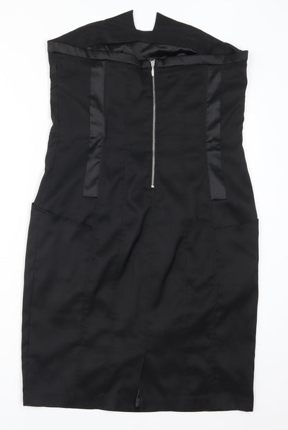 Love Label Womens Black   Pencil Dress  Size 14