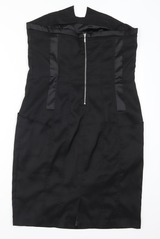Love Label Womens Black   Pencil Dress  Size 14
