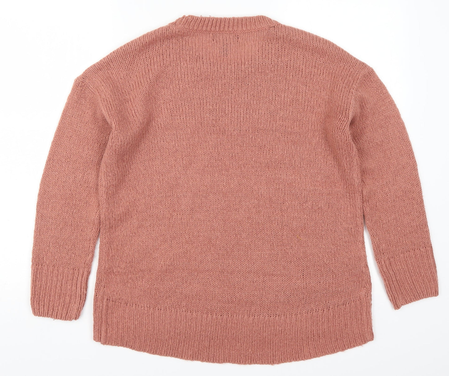 Womens UK Size S New Look Pink Pullover Jumper