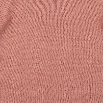 Womens UK Size S New Look Pink Pullover Jumper