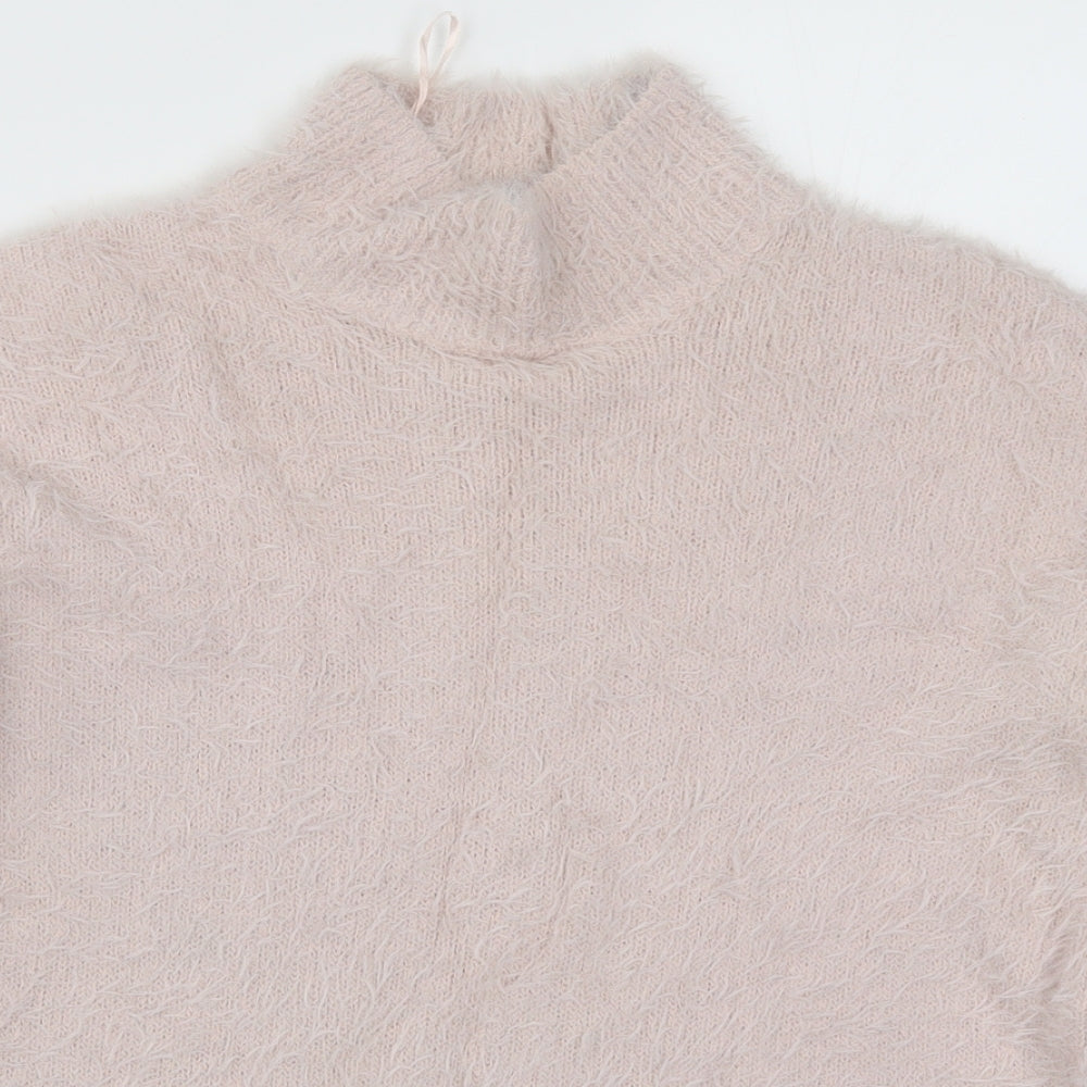 F&F Womens Pink  Knit Pullover Jumper Size 10