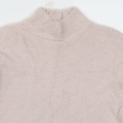 F&F Womens Pink  Knit Pullover Jumper Size 10