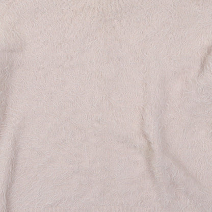 F&F Womens Pink  Knit Pullover Jumper Size 10