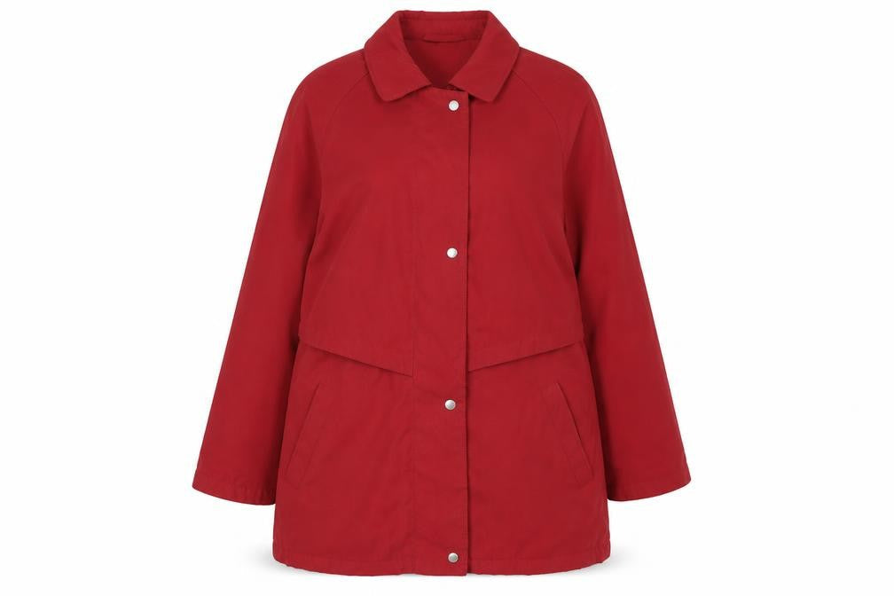 Womens UK Size M Dannimac Red Overcoat