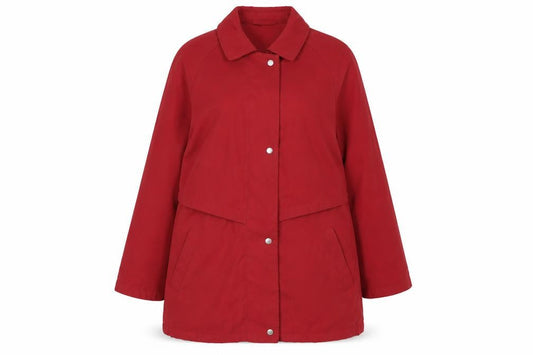 Womens UK Size M Dannimac Red Overcoat
