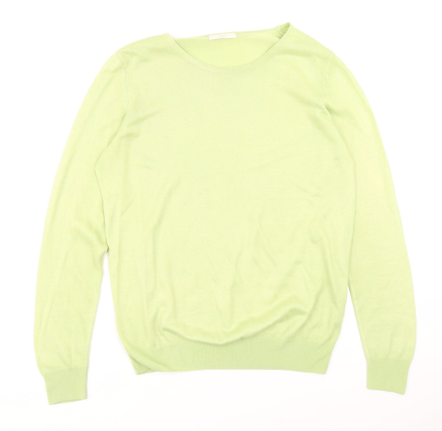 Womens UK Size 14 Marks & Spencer Green Pullover Jumper