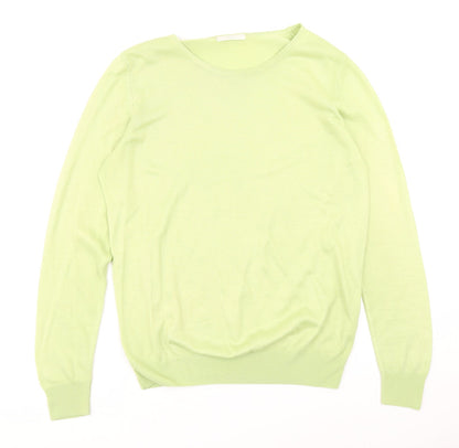 Womens UK Size 14 Marks & Spencer Green Pullover Jumper