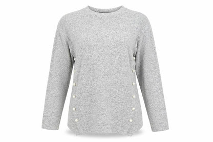 Womens UK Size M COIN 1804 Grey Pullover Jumper