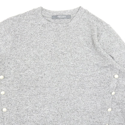 Womens UK Size M COIN 1804 Grey Pullover Jumper