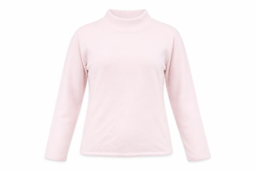 Bonmarché Womens Pink Knit Pullover Jumper Size S