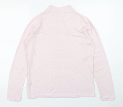 Womens UK Size S Bonmarché Pink Pullover Jumper