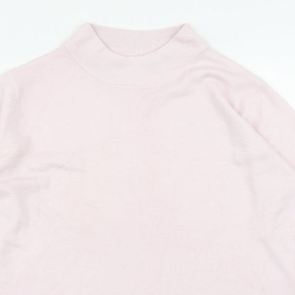 Womens UK Size S Bonmarché Pink Pullover Jumper