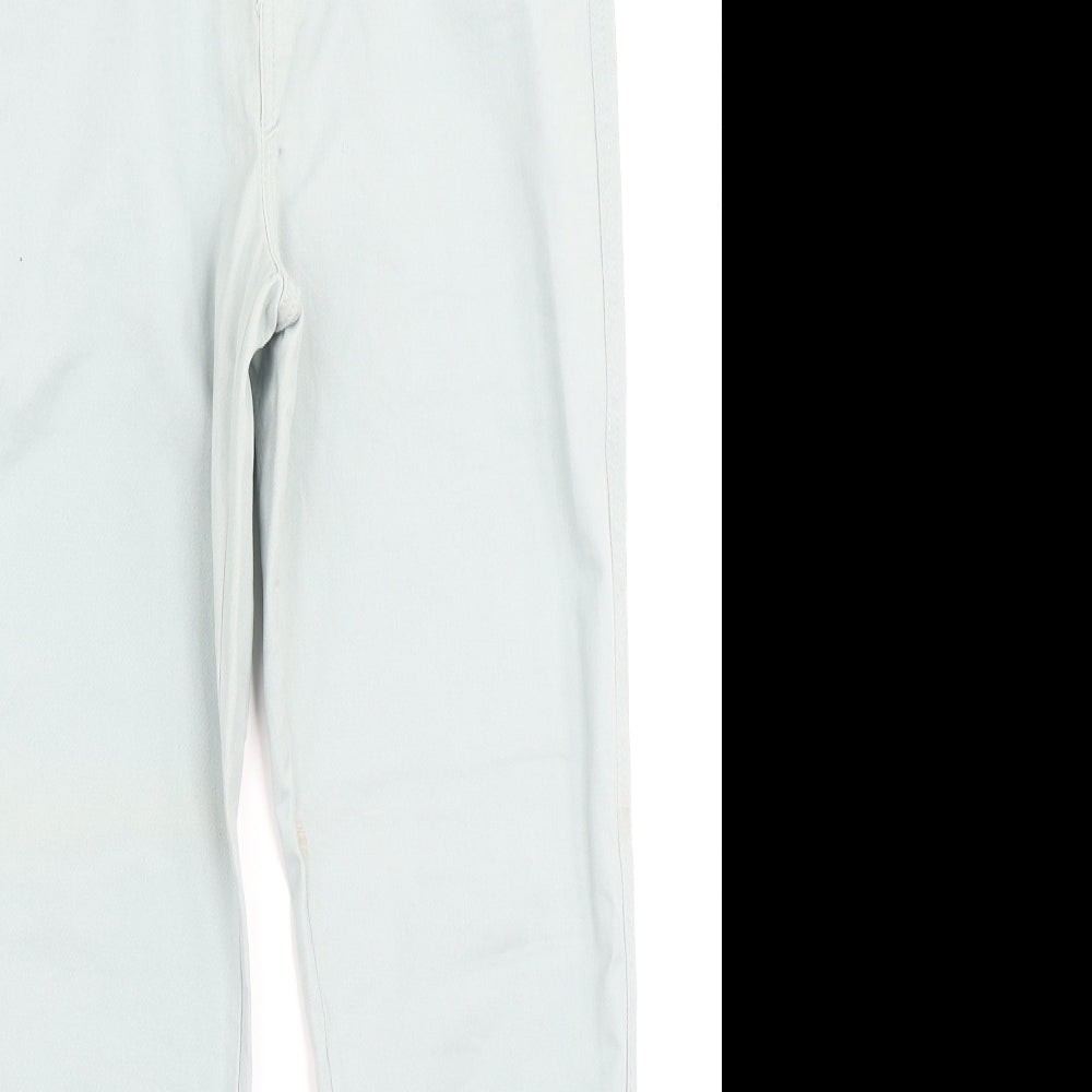 F&F Womens Blue  Denim Skinny Jeans Size 10 L24 in