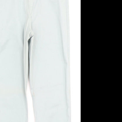 F&F Womens Blue  Denim Skinny Jeans Size 10 L24 in