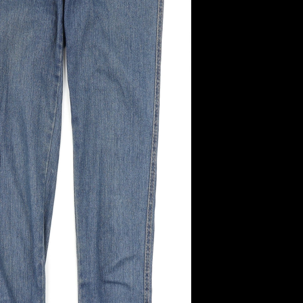 Womens UK Size 28 in SQIN Regular Fit Skinny Blue Jeans
